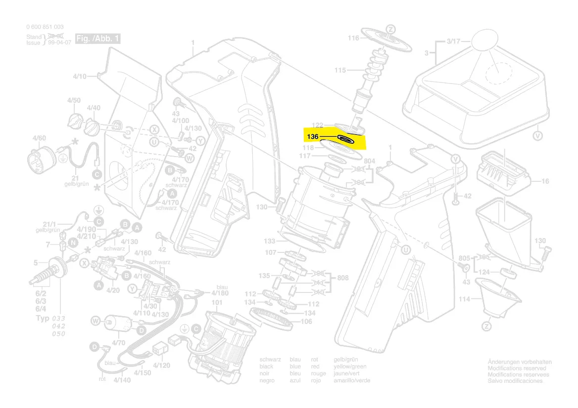 Circlip DIN 471-42x1,75 pour broyeur BOSCH